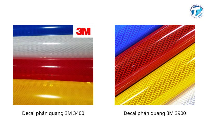 Decal phản quang 3M Series 3400 và 3900